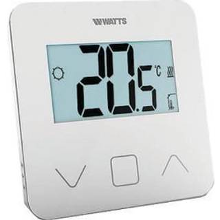 Rumtermostat Vision hvid m/LCD display