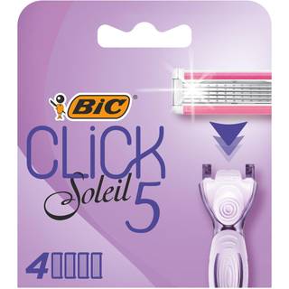 BiC Click Soleil 5 Barberblade, 4 refills