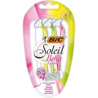 Bic BIC Soleil Bella Colours Engangsskraber, 3 stk. 3086123468283