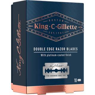 King C. Gillette Dobbelte Barberblade 10 Refill