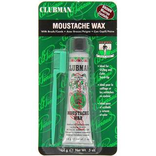 Clubman Pinaud Skægget Skægpleje Moustache Wax Brown 14 g (5.643,00 kr / 1 kg) - 14 g
