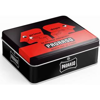 Proraso Pleje-til-ham NourishGavesæt Red Nourishing Pre-Shave Creme 100 ml + Red Nourishing barbercreme 150 ml + Red Nourishing After Shave Balsam 100 ml 1 Stk. (161,00 kr / 1 stk.) - 1 Stk.