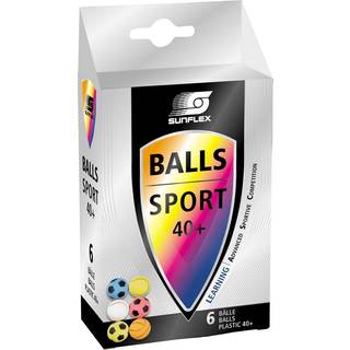 Bordtennisbolde Sport, 6 stk. - Ø 4 cm.