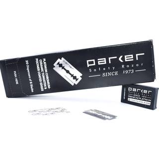 Parker Premium Platinum DE-Barberblade, 2x5 stk. (10 stk.)