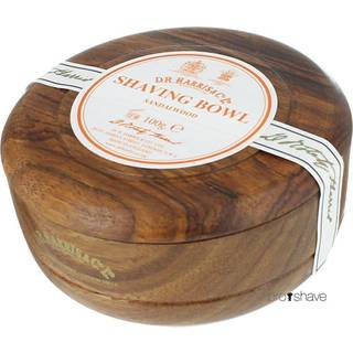 D.R. Harris & Co. Sandeltræ Barbersæbe i Mahogni Skål (100 g)