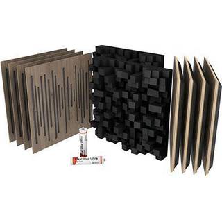 Vicoustic VicStudio Box Brown Oak Absorberende træpanel