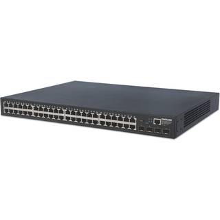 Intellinet 4   Web-Managed  4 SFP Ports, 48 x  Mbps RJ45 Ports  4 x SFP, IEEE 802.3az Energy Efficient , SNMP, QoS, VLAN, ACL, 19 Rackmount Switch 48-porte Gigabit
