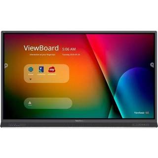 Viewsonic IFP8652-1B skilte display Interaktivt fladpanel 2,18 m (86") LCD Wi-Fi 350 cd/m² 4K Ultra HD Sort Berøringsskærm Indby