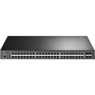 TP-Link TL-SG3452XP JetStream 48-Port Gigabit and 4-Port 10GE SFP+ L2+ Managed Switch with 48-Port PoE+