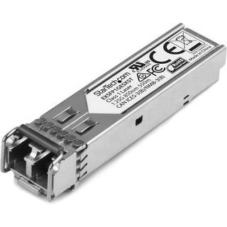 StarTech.com Gigabit Fiber 1000Base-SX SFP Transceiver Module - Juniper EX-SFP-1GE-SX Compatible - MM LC - 550m (1804 ft) - SFP (mini-GBIC) transceiver modul - Gigabit Ethernet