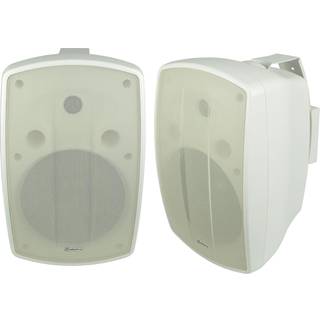Adastra BH8-W Stereohøjttaler - IP44 - 160W - 2 stk - Hvid