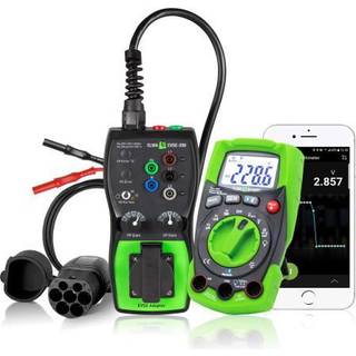 Sæt med Elma 6100EVSE multimeter og EVSE-200 adapter