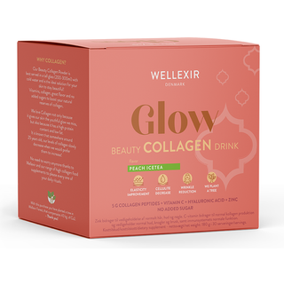 Wellexir Glow Beauty Drink Peach Ice Tea 6 g
