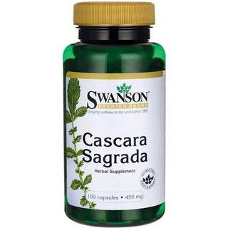 Cascara Sagrada, 450 mg - 100 kapsler