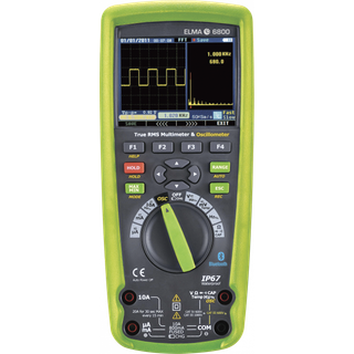 Elma 6800 – Grafisk multimeter med oscilloskopfunktioner