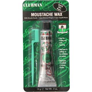 Clubman Pinaud Skægget Skægpleje Moustache Wax Black 14 g (4.239,00 kr / 1 kg) - 14 g