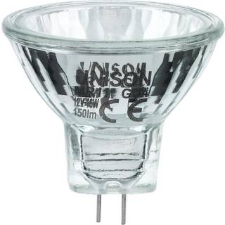 Halogenpære klar - GU4 - 20W - (16W) - 12V - Unison
