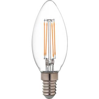 Airam Filament Led Candle Light C35 4,5w E14 470lm - Lyskilder Klar - 4713471