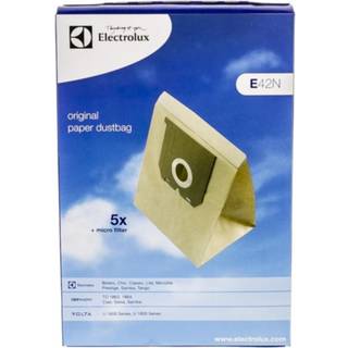Original Støvsugerposer, papir, 5stk. + mikrofilter E42 Modsvarer: N/A