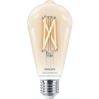 Philips Smart LED E27 ST64 7W Filament Tunable White pære