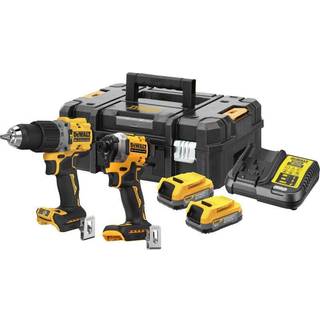 Dewalt akku 18 kombokit DCK2050E2T-QW 2x PowerStack m/akku og lader