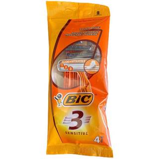 BIC 3 Sensitive Engangsskrabere 4 stk.