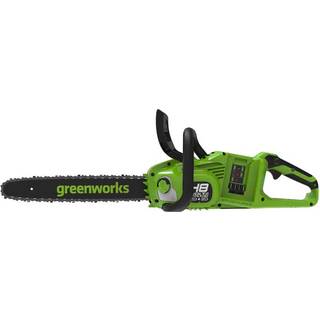 Motorsav Greenworks GD24X2CS36; 2x24 V; 36 cm savsværd(uden batteri og oplader)