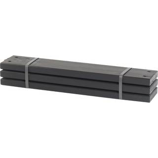 Plus PIPE planker 60 cm sort - 3 stk.