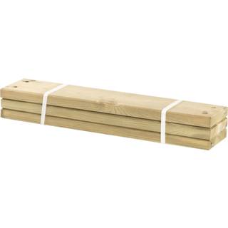 PLUS PIPE planker, 60 cm, trykimprægneret/nåletræ - 3 stk.