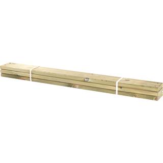 Plus PIPE planker 120 cm trykimprægneret - 3 stk.