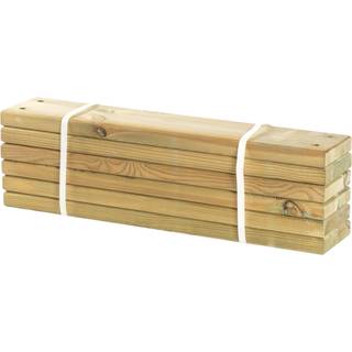 Plus PIPE planker 60 cm sort - 6 stk.