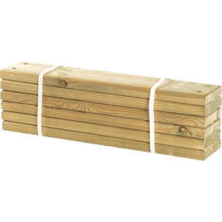 PLUS PIPE planker, 60 cm, trykimprægneret/nåletræ - 6 stk.