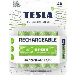 TESLA Genopladeligt batteri AA LR06 2400 Mah (4 stk) - 2293480