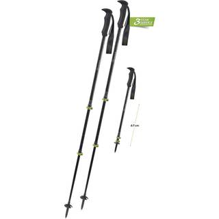 Komperdell Carbon-skistave (Sort)