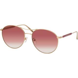LONGCHAMP Kvinde LO133S 43027 770 Solbriller Metal Guld Rød Pilot Normal Skygge