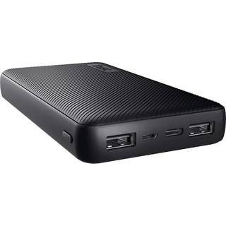 Trust Primo Compact Powerbank - Sort - 15000 mAh