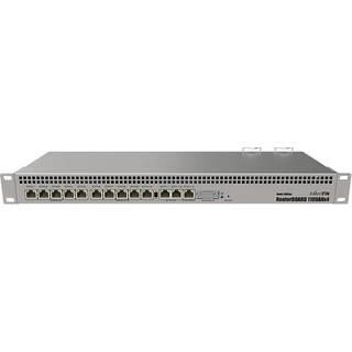 Mikrotik RB1100AHx4 Dude Edition kabelforbundet router Sølv