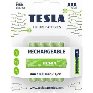 TESLA Genopladeligt batteri AAA LR03 800 Mah (4 stk) - 2293478