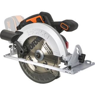 Worx 20V rundsav, 185mm, kulfri, solo ✓ På lager - klar til levering og afhentning