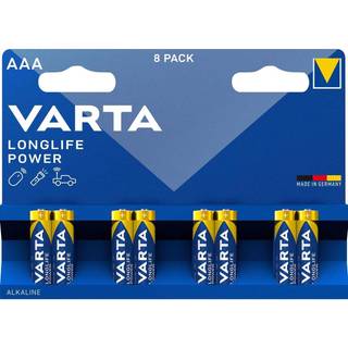 Varta Battery 4903 High Energy pack of 8