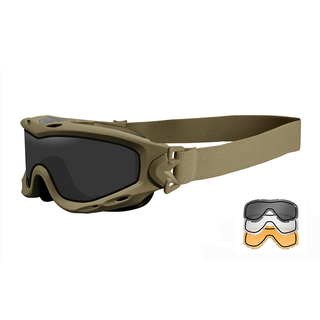 Wiley X - SPEAR Dual smoke/clear/rust Tan frame