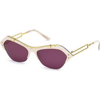 TODS TO0166 25S 56 Solbriller Kvinder Hvid - White - 56mm