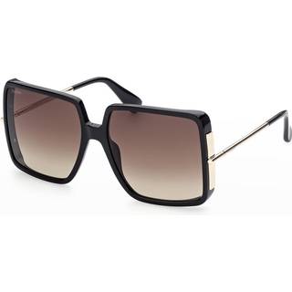 Max Mara MM0003 01F 58 Solbriller Kvinder Black - Shiny Black - 58mm