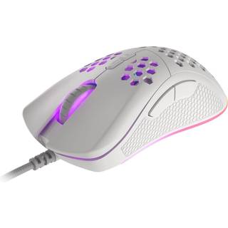 Natec Krypton Series 555 - Mus - Optisk - 7 knapper - Hvid