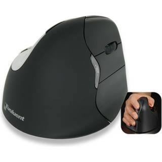 Evoluent Vertical Mouse 4 - Vertical mouse - 6 knapper - Sort