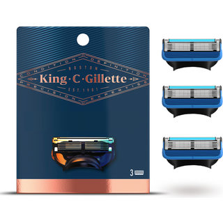 King C. Gillette Neck Razor Blades - 3 stk.