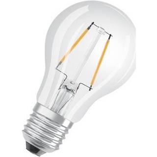 OSRAM LED LAMP RUND CLEAR (15) E27