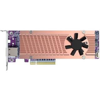 QNAP QM2-2P410G2T - storage controller - PCIe 4.0 x4 (NVMe) - PCIe 4.0 x8