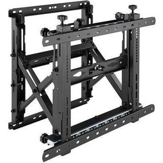Vision - mounting kit - for LCD display - black 70 kg 45"-86" 200 x 200 mm