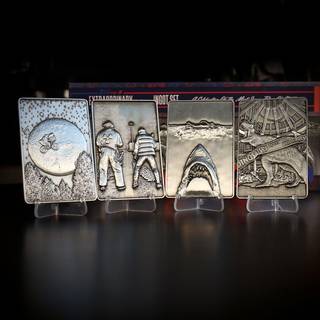 AMBLIN - 4 Iconic Movies - 4 Limited Edition Metal Ingots